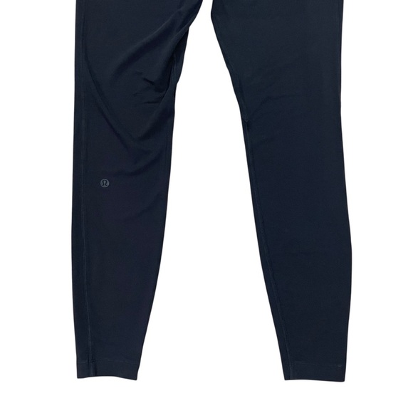 Lululemon High Rise Base Layer Tight Black Jersey Size 6 Running Hiking Travel - Picture 6 of 9